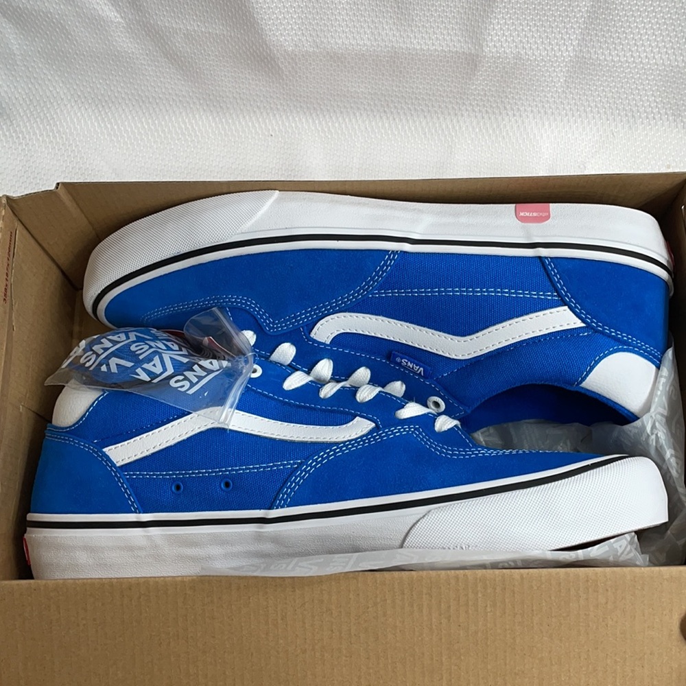 Vans men’s Rowan pro Director Blue - Picture 10 of 11